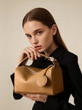 Luxury TOGO Leather Boston Bag | Convertible Handheld & Crossbody