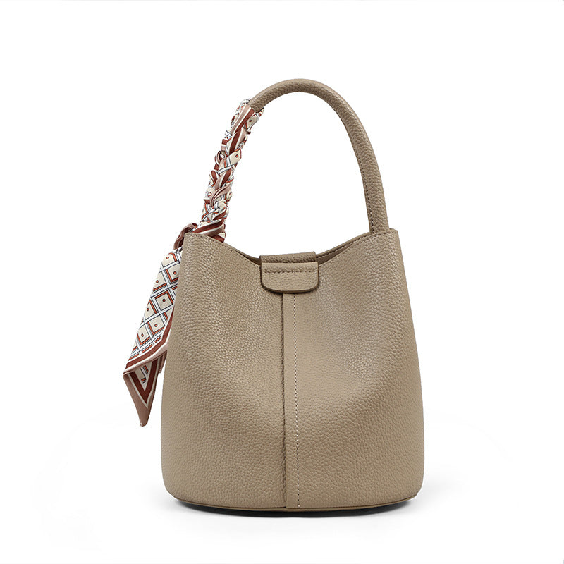 2025 Trending Premium Leather Bucket Bag for Women | Everyday Style